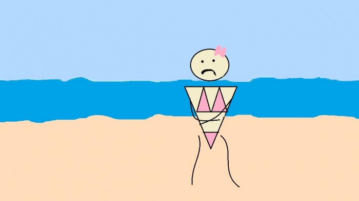 2. Don't wear a bikini.