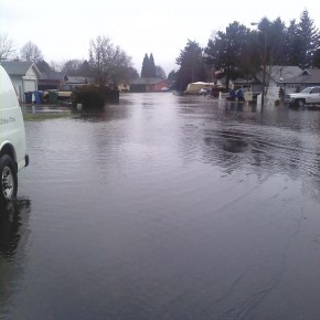 Neighbors unite to aid woman’s flood fight